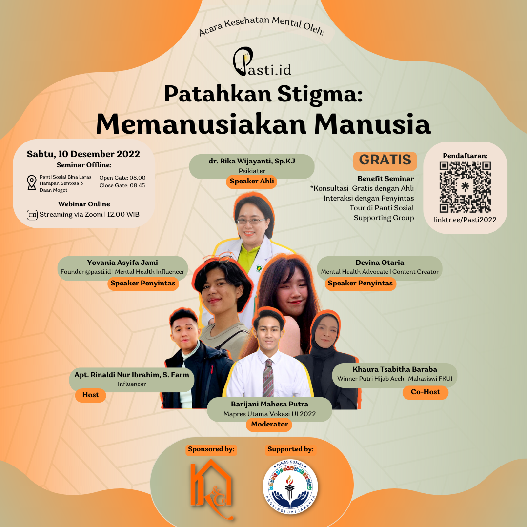Kesehatan Mental: Patahkan Stigma Memanusiakan Manusia 