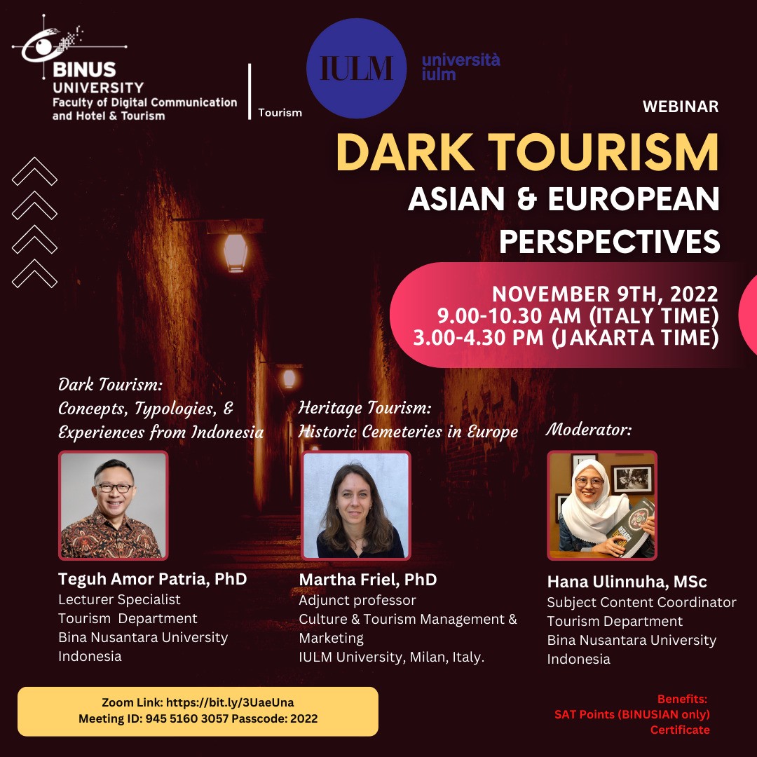 Calling all the dark tourism seekers