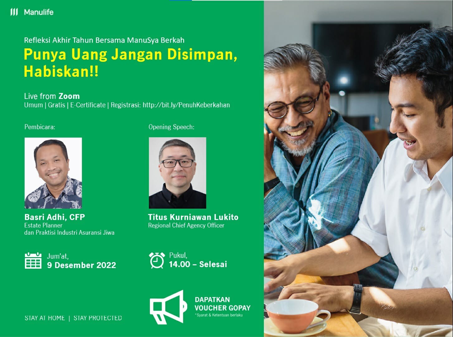 Punya Uang Jangan Disimpan, Habiskan!