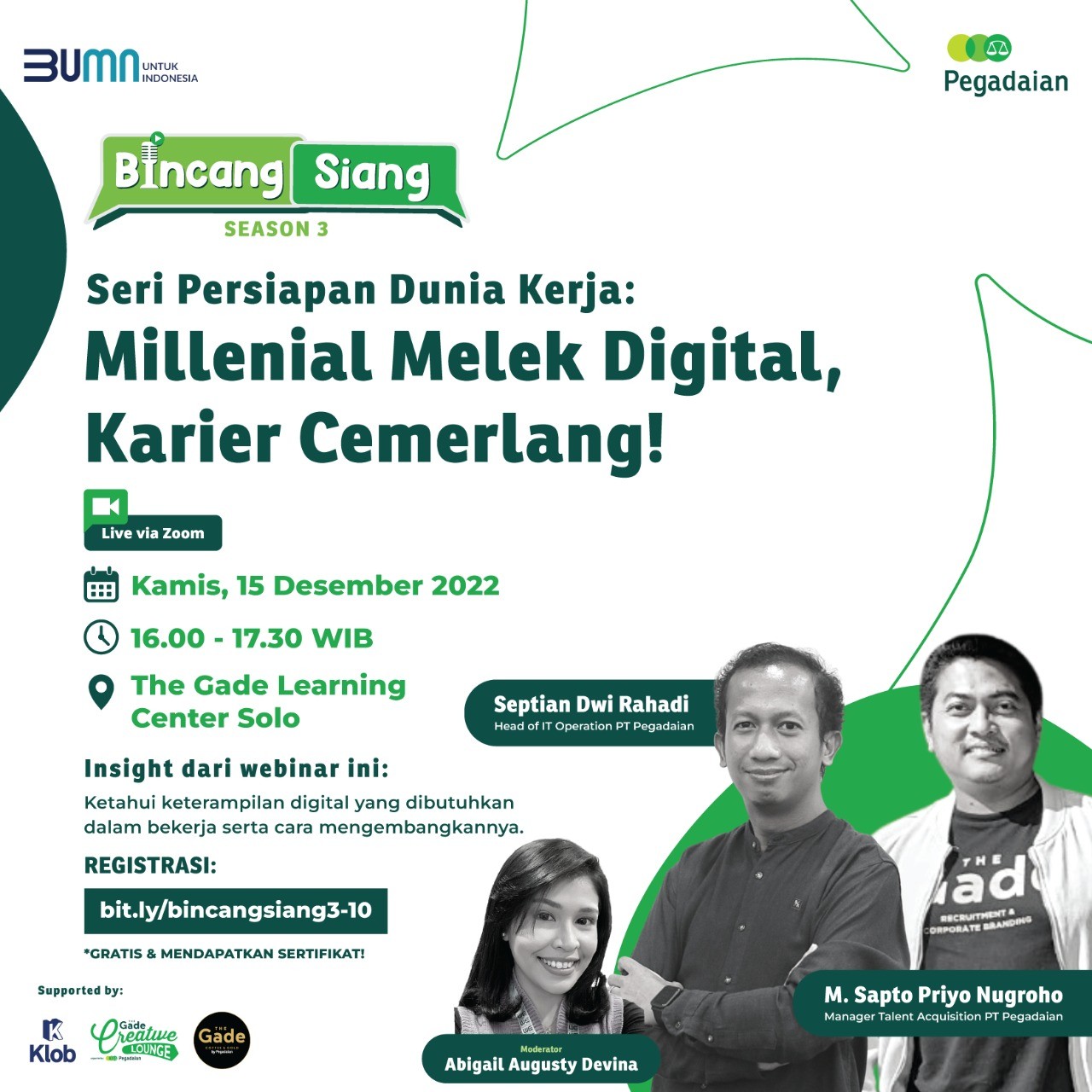 Milenial Melek Digital, Karier Cemerlang 