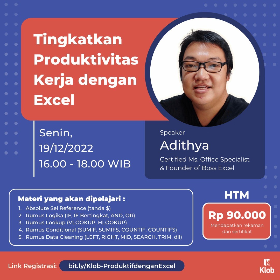 Tingkatkan Produktivitas Kerja dengan Excel