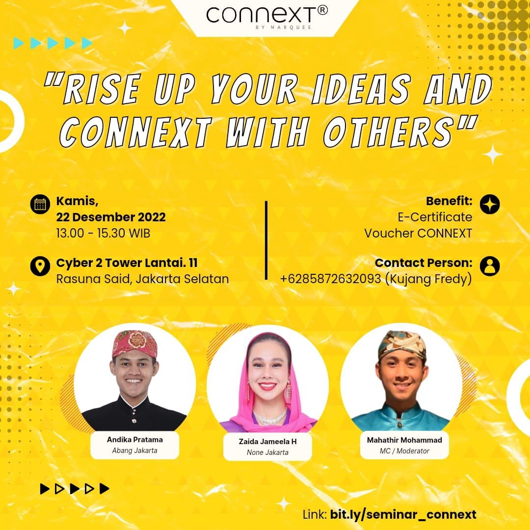 Rise Up Your Ideas and Connext With Others