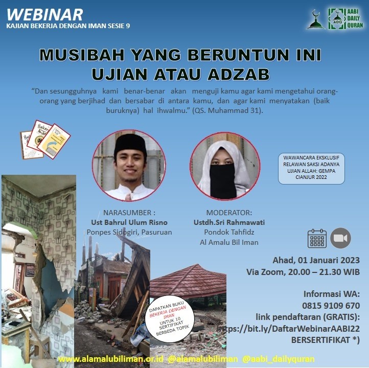Kajian Bekerja dengan Iman sesi 8
