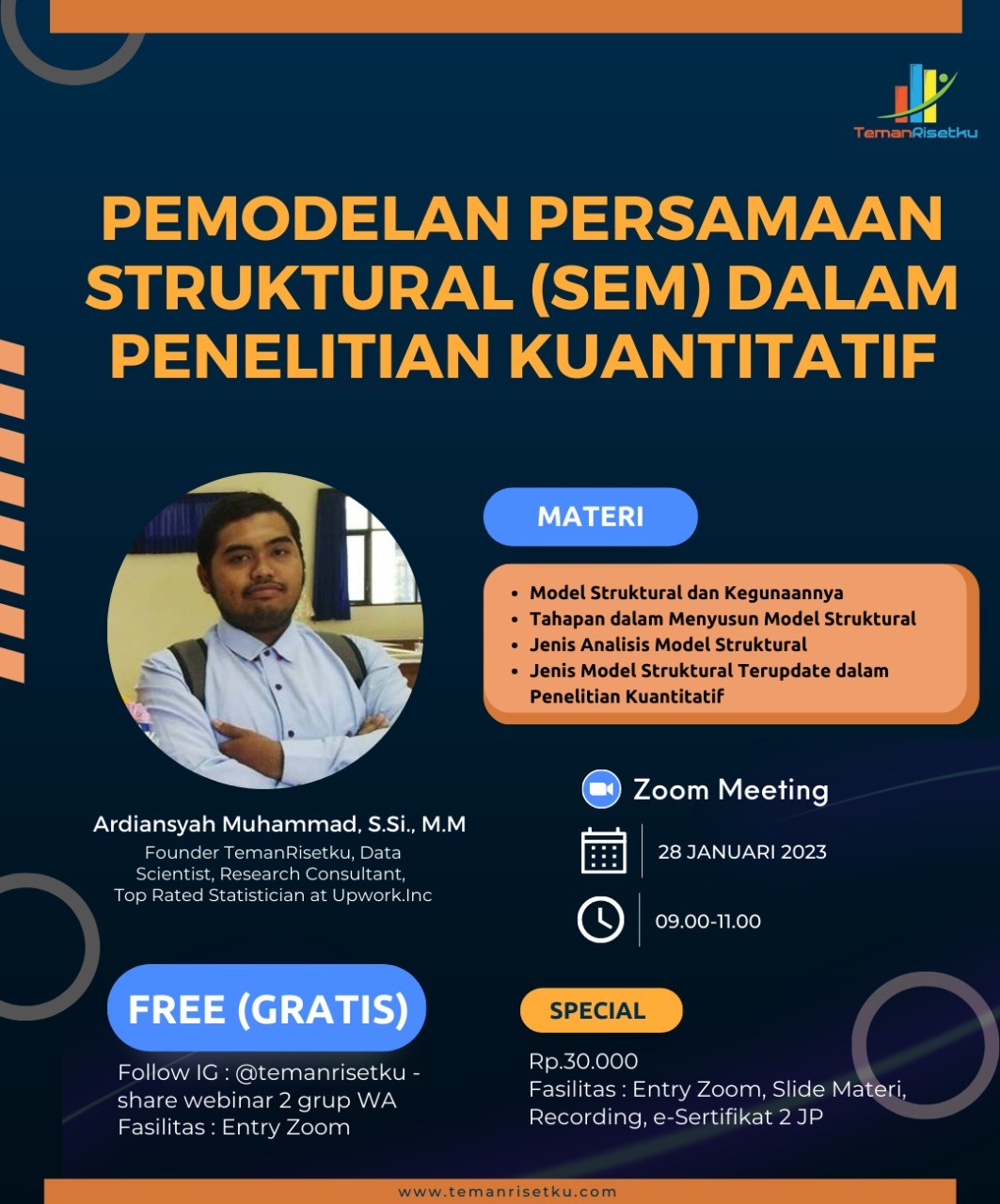 Pemodelan Persamaan Struktural (SEM) dalam Penelitian Kuantitatif