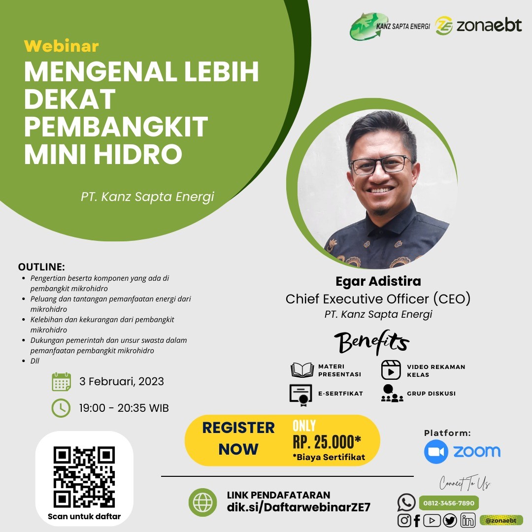 Mengenal Lebih Dekat Pembangkit Mini hidro