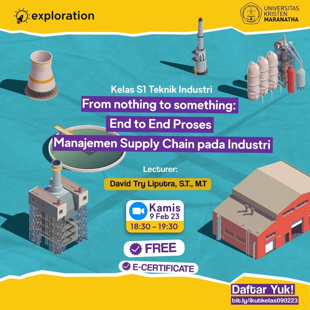 End to end Proses Manajemen Supply Chain pada Industri 