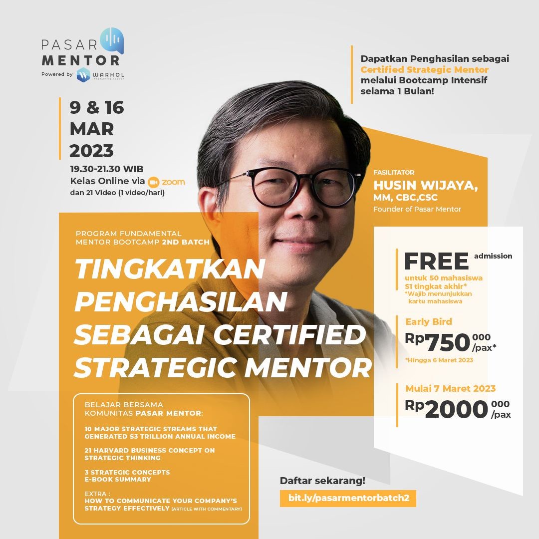 Program Fundamental Mentor Bootcamp