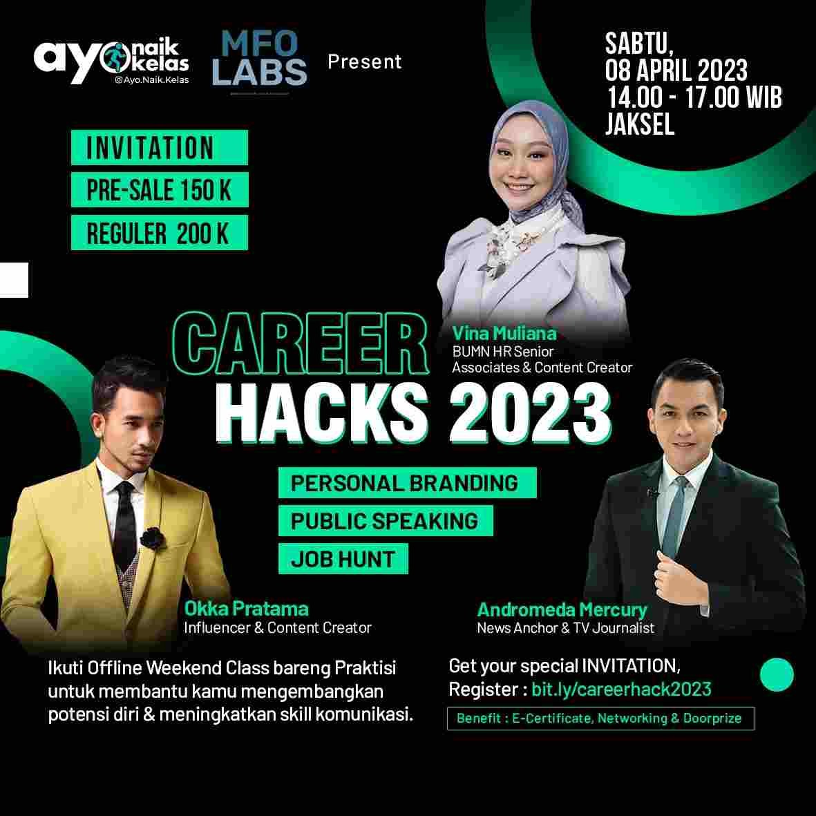 Career Hacks 2023