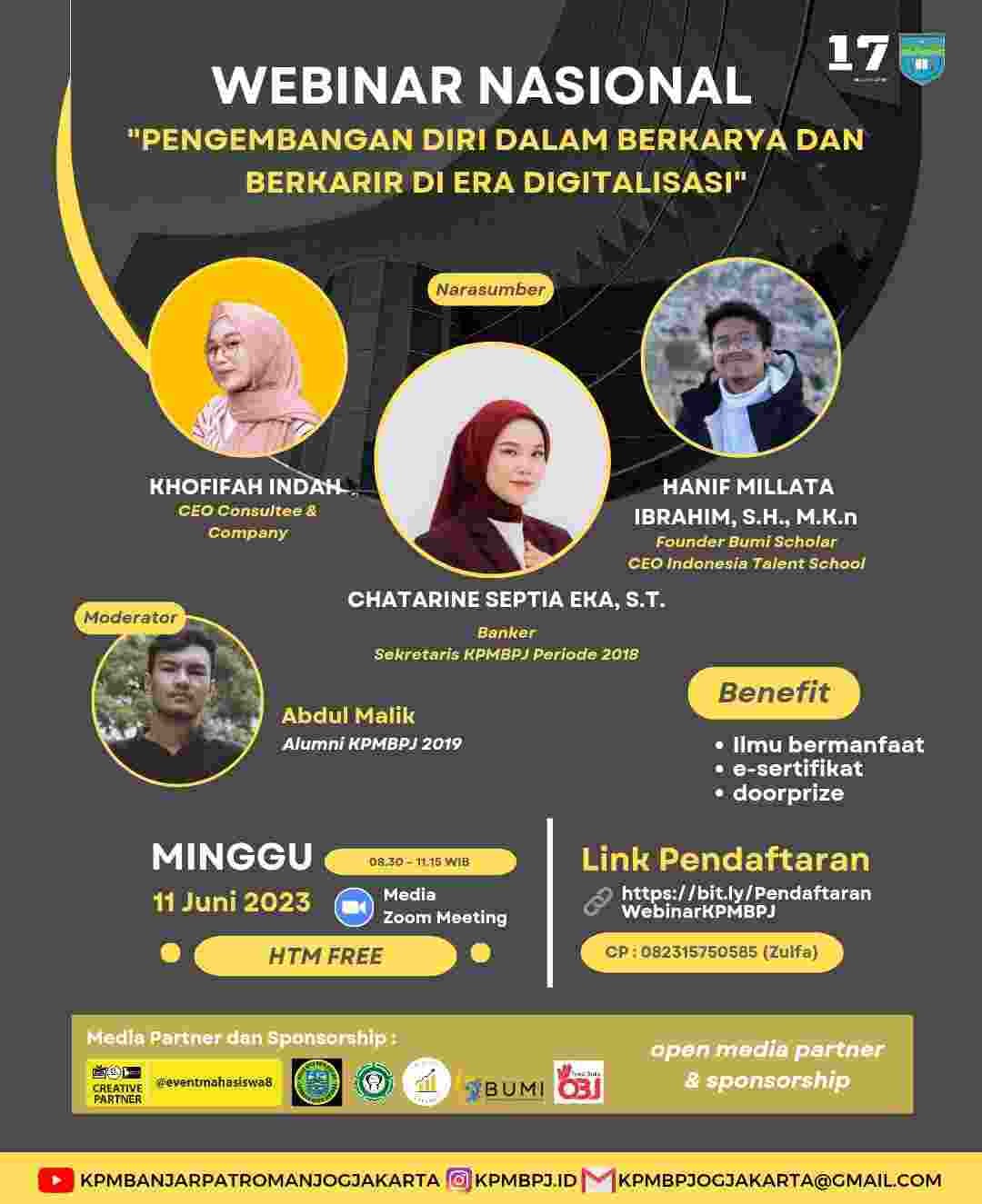 Webinar Nasional KPMBPJ