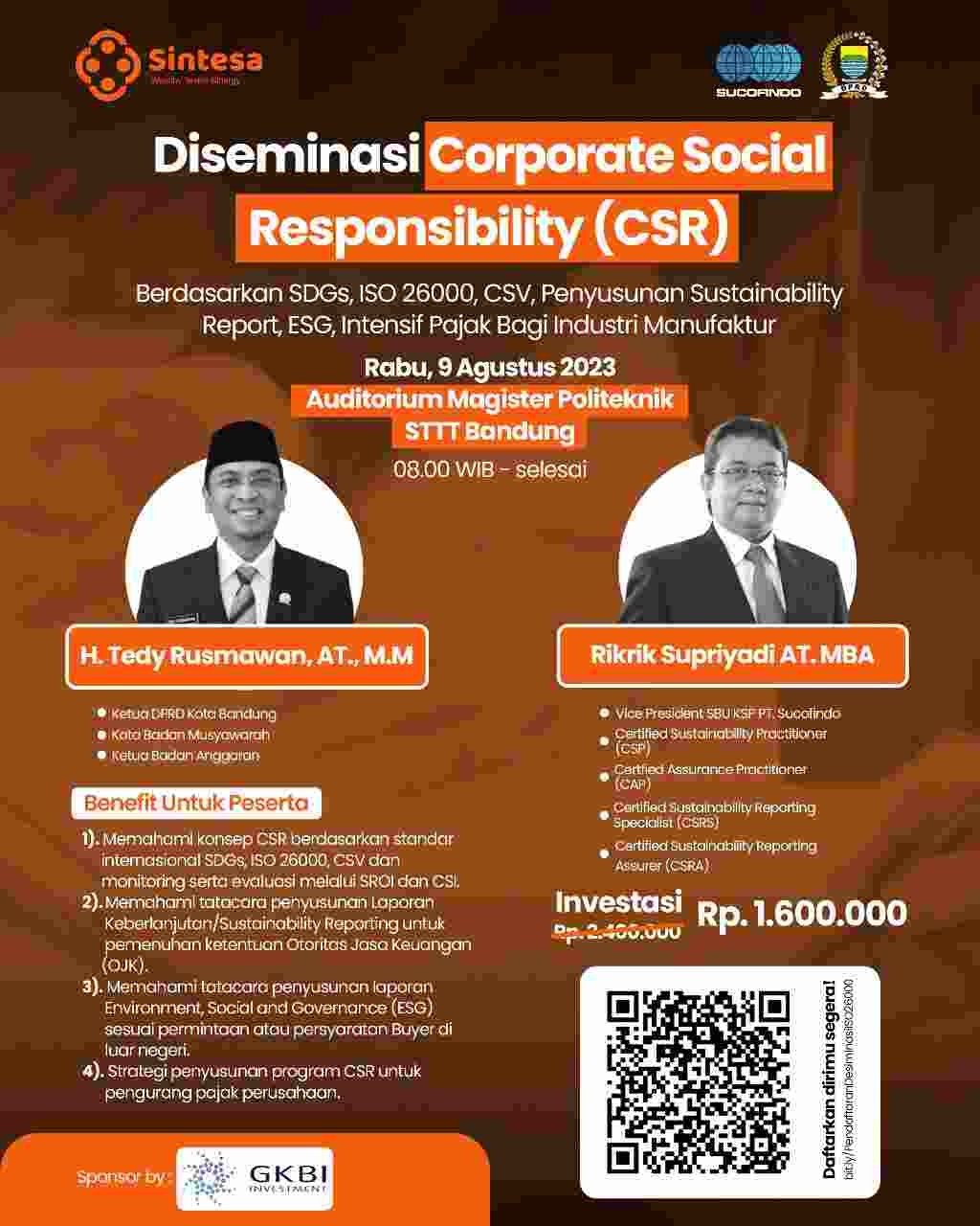 Diseminasi Corporate Social Responsibility