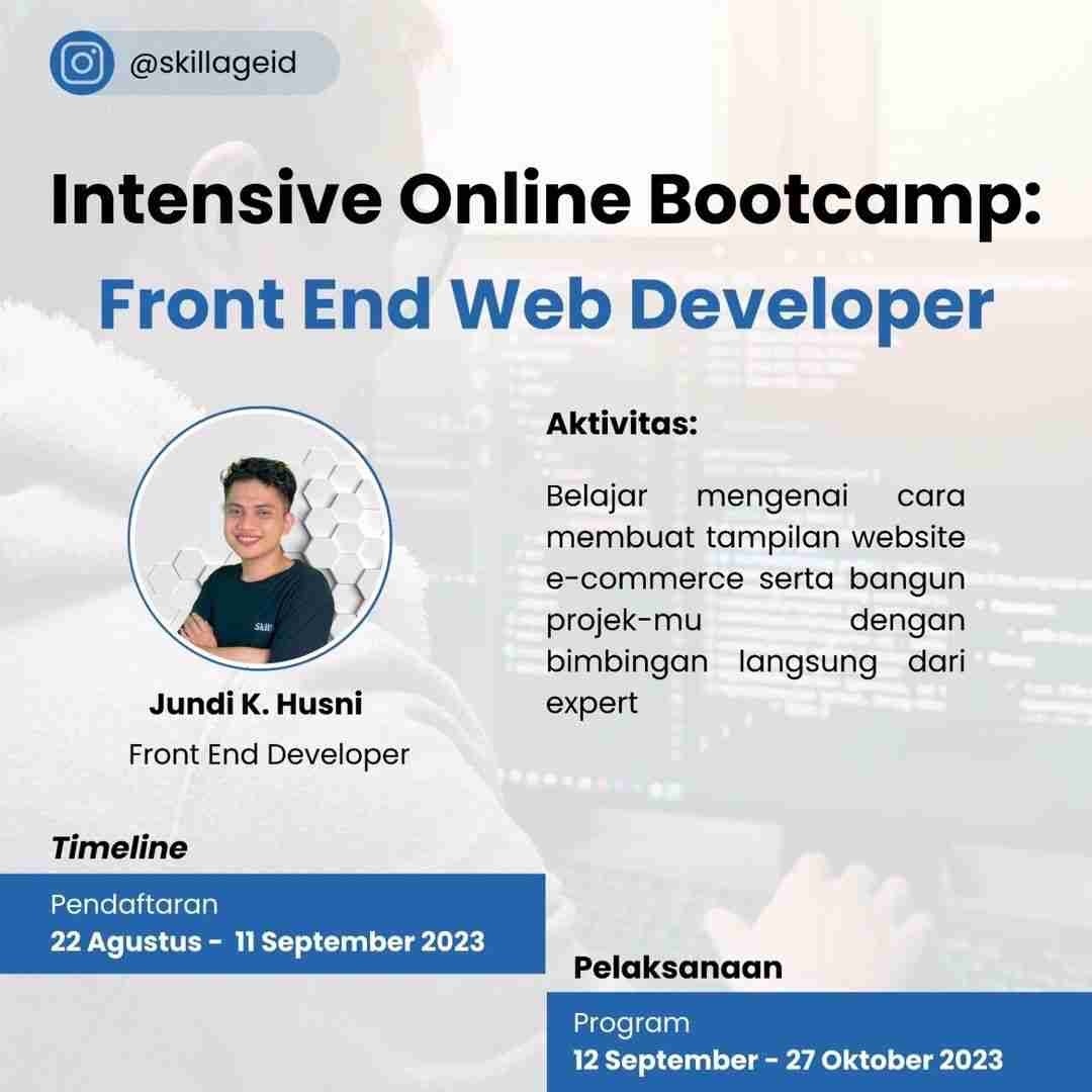 Intensive Online Bootcamp: Front End Web Developer