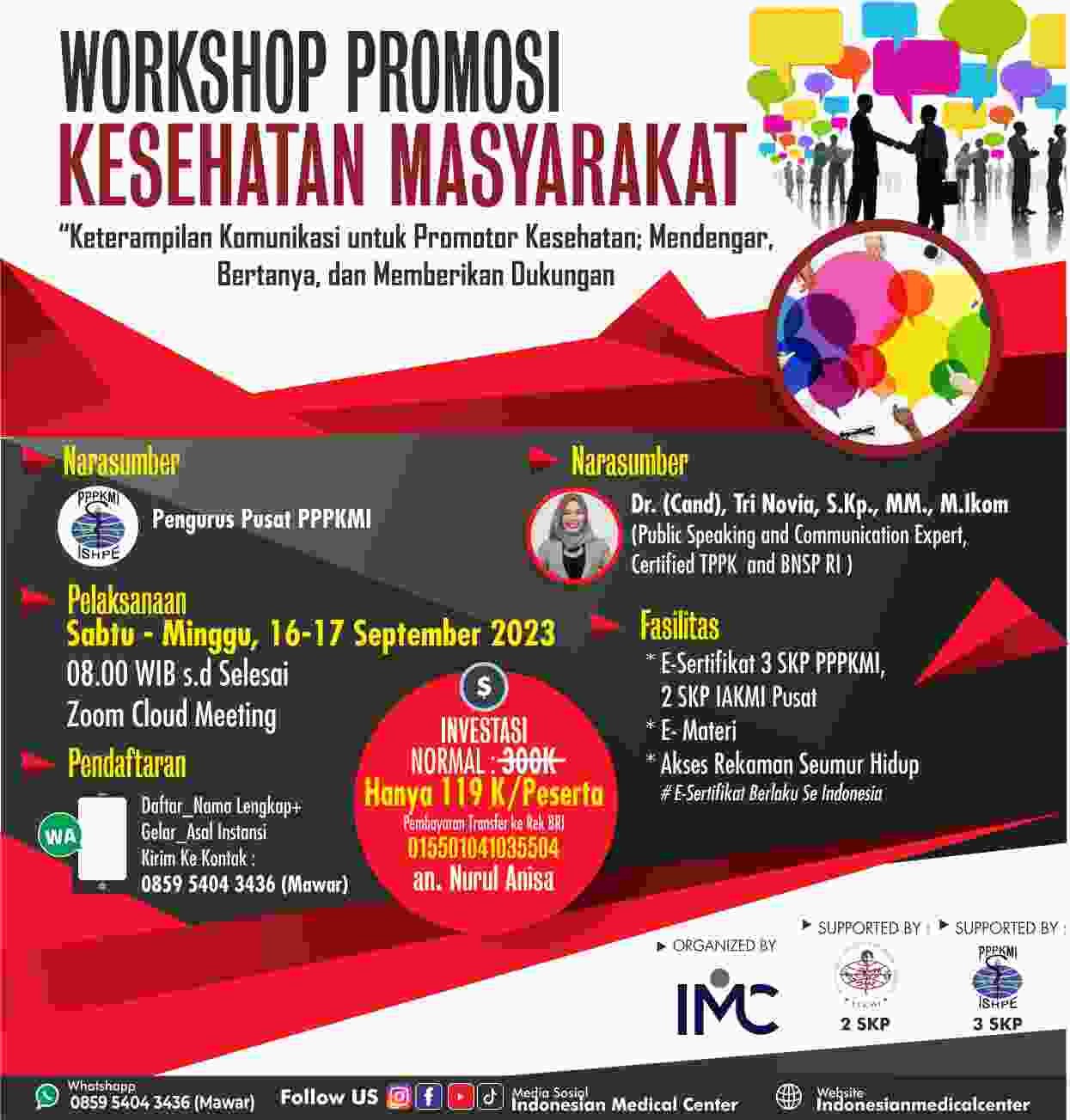 Keterampilan Komunikasi untuk Promotor Kesehatan