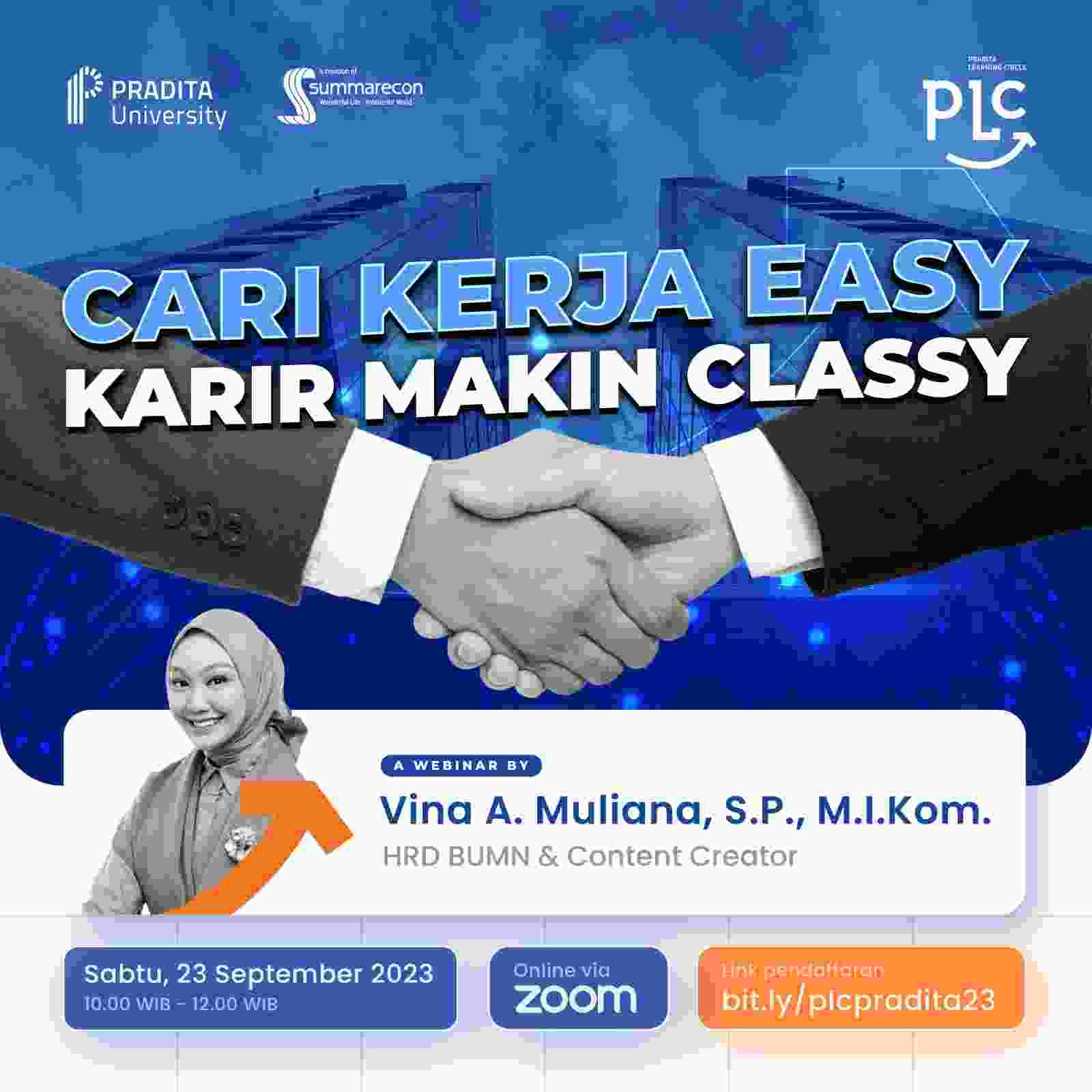 Cari Kerja Easy, Karir Makin Classy