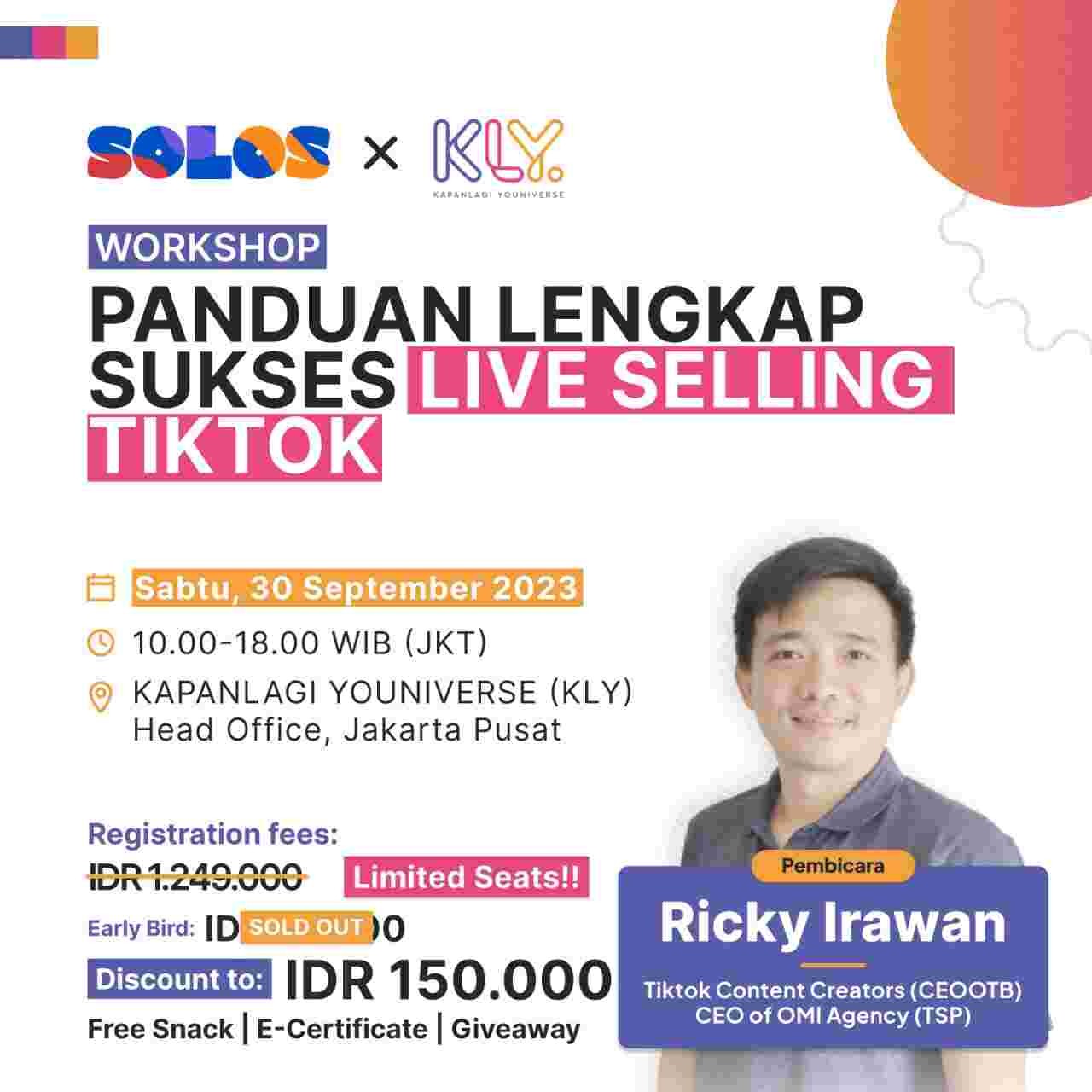 Panduan Lengkap Sukses Live Selling Tiktok