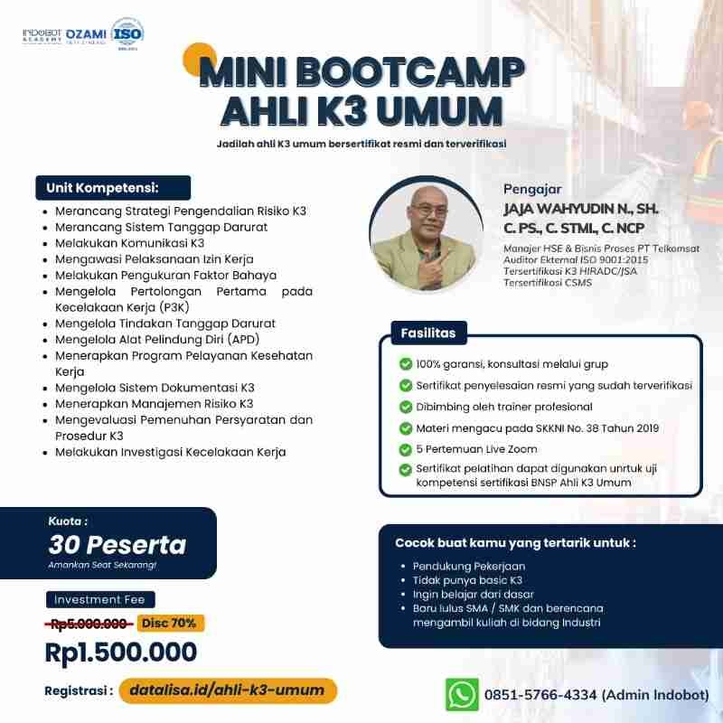 Mini Bootcamp Ahli K3 Umum