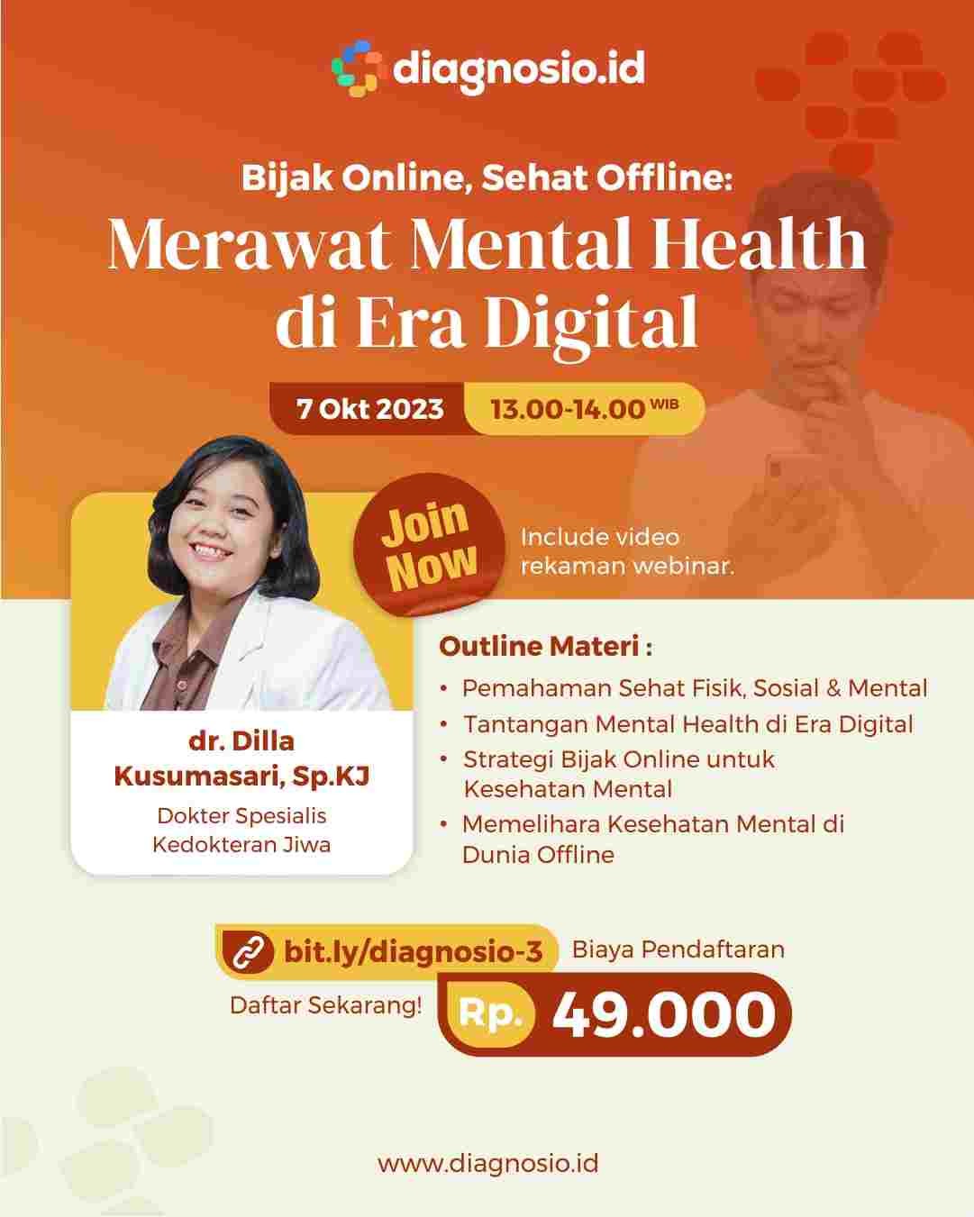 Webinar Diagnosio Indonesia Chapter#3 2023 | Untuk UMUM