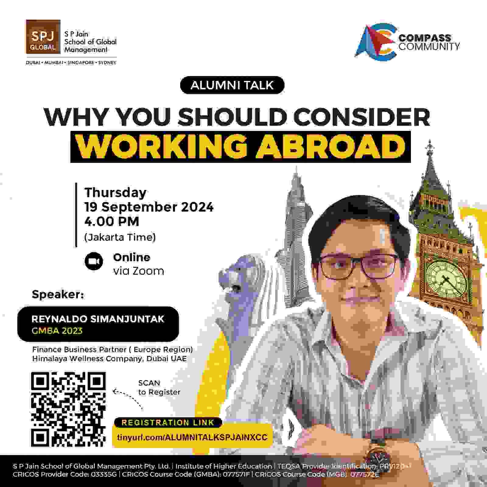 WHY YOU SHOULD CONSIDER WORKING ABROAD