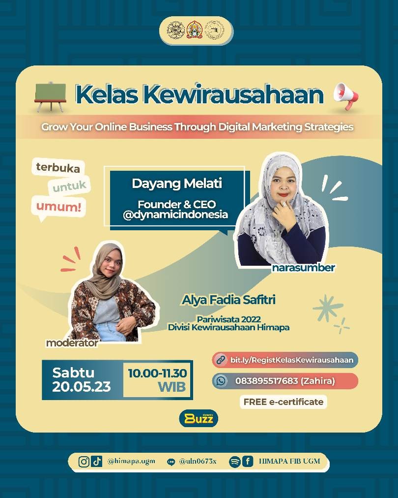 Kelas Kewirausahaan Digital Marketing