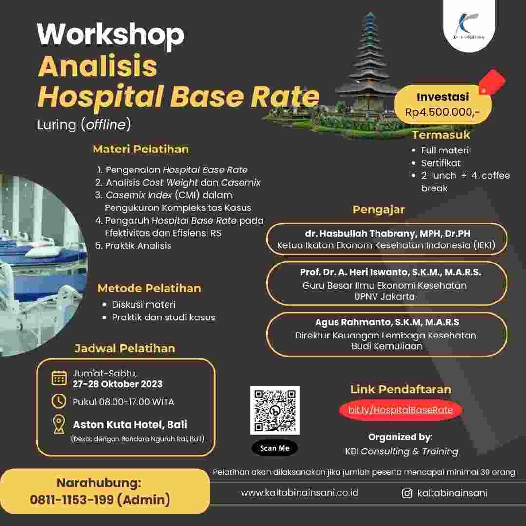 Workshop Analisis Hospital Base Rate