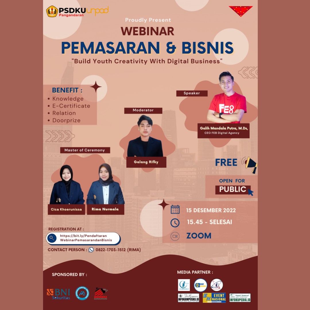 Webinar Pemasaran dan Bisnis 