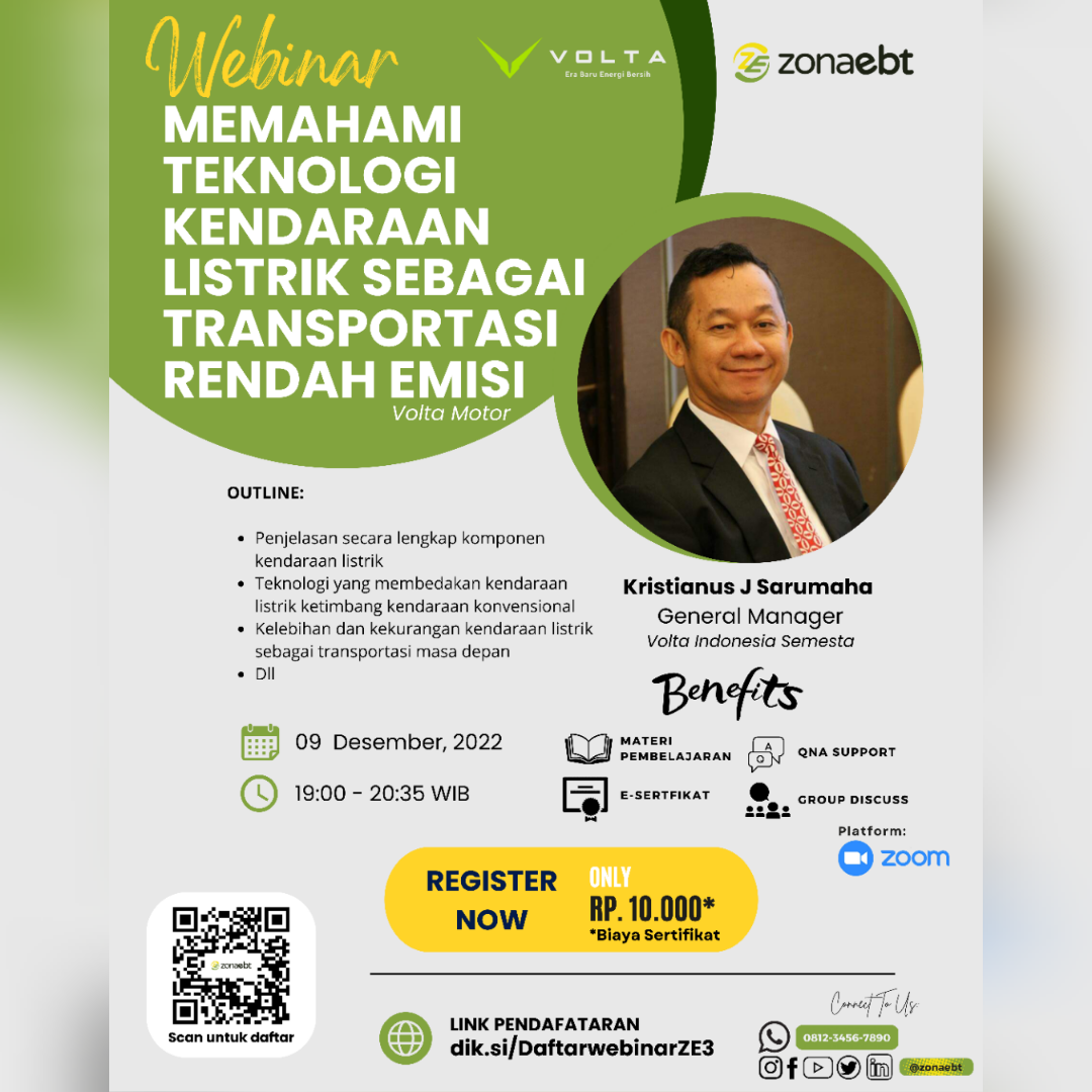 Memahami Teknologi Kendaraan Listrik sebagai Transportasi Rendah Emisi