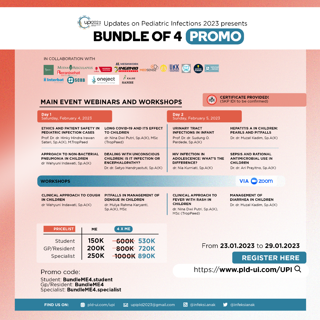 PROMO BUNDLE OF 4 MAIN EVENT UPI 2023