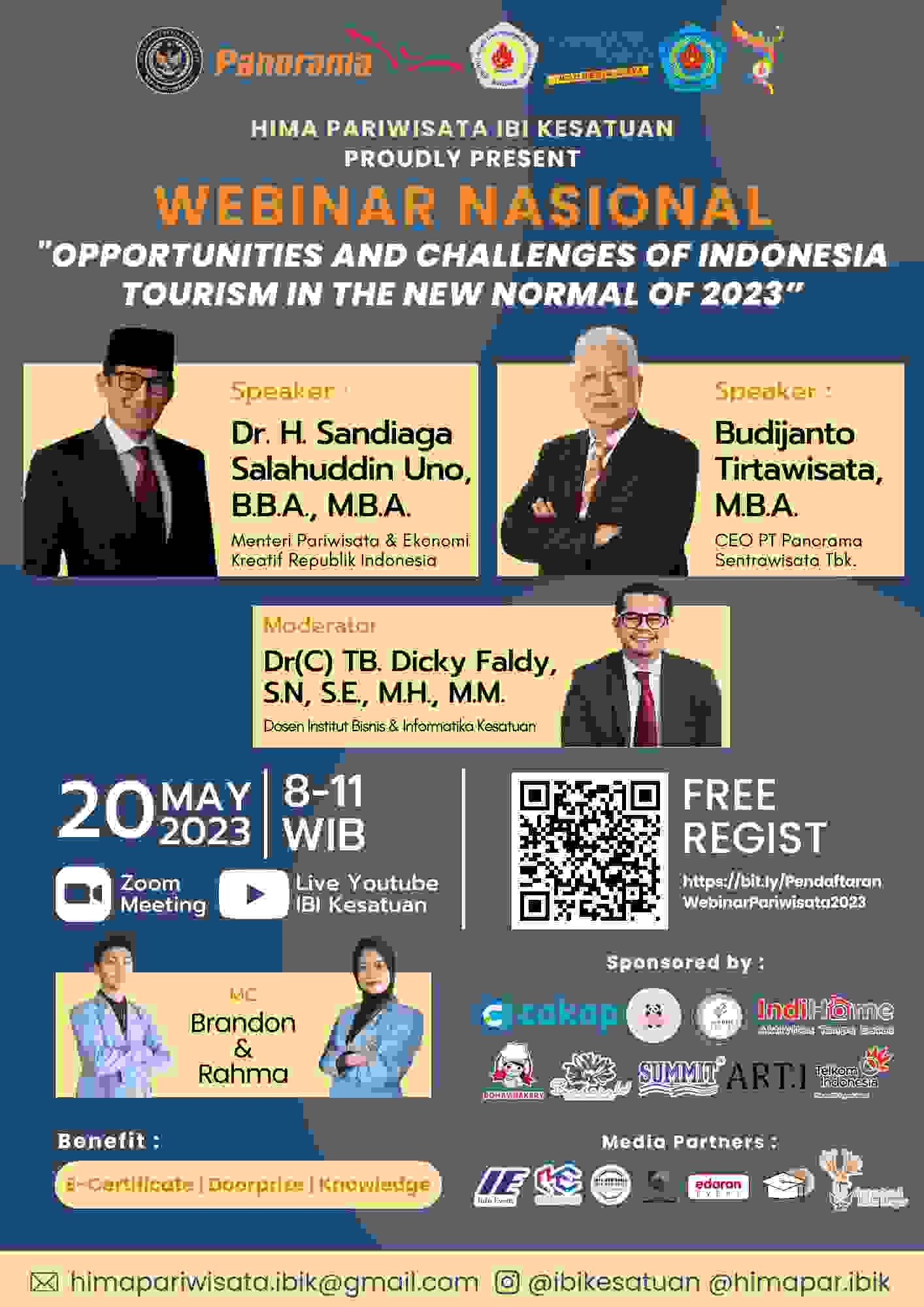 Opportunities and Challenges of Indonesia Tourism in The New Normal of 2023